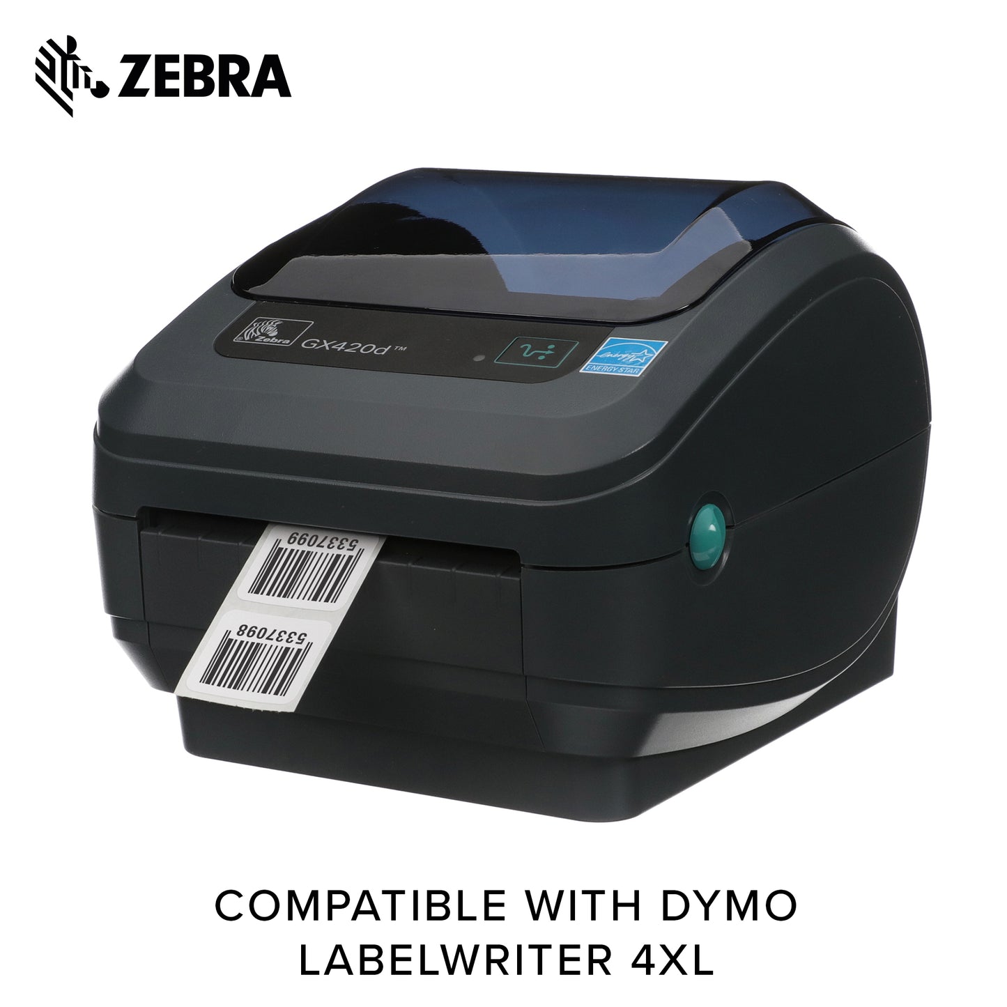 Zebra Dymo XL Shipping Labels 4 x 6 in Compatible with Dymo LabelWriter 4XL Printer 4 Rolls 10033432SP