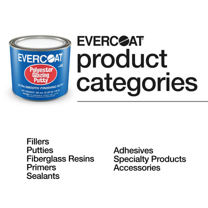 Fibreglass Evercoat 400 Polyester Glazing Putty - 20 oz. Can