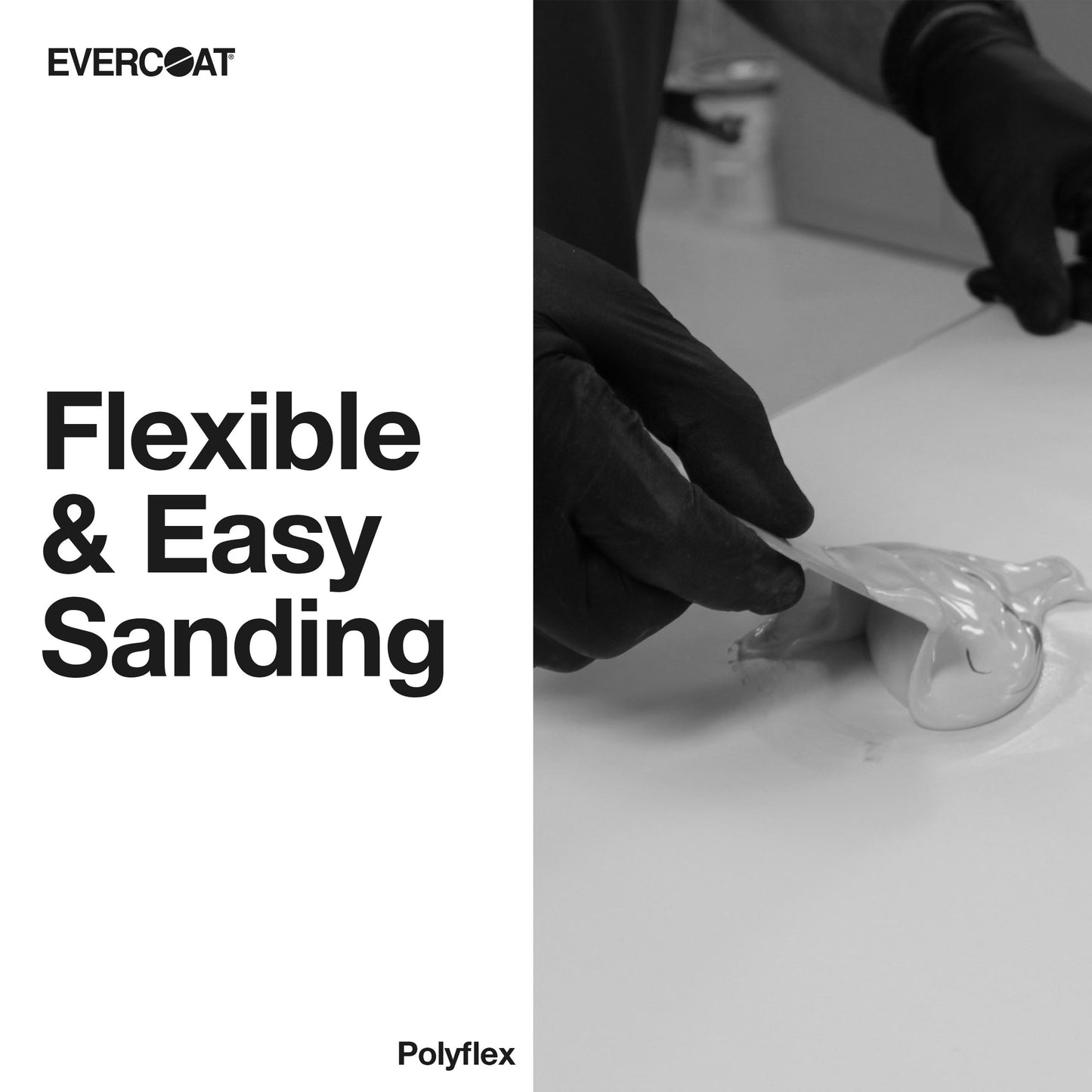 Fibreglass Evercoat 411 Poly-Flex Flexible Polyester Glazing Putty - 30 oz. Pumptainer