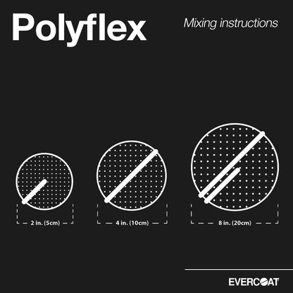 Fibreglass Evercoat 411 Poly-Flex Flexible Polyester Glazing Putty - 30 oz. Pumptainer