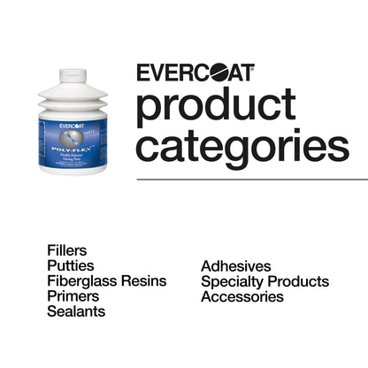 Fibreglass Evercoat 411 Poly-Flex Flexible Polyester Glazing Putty - 30 oz. Pumptainer