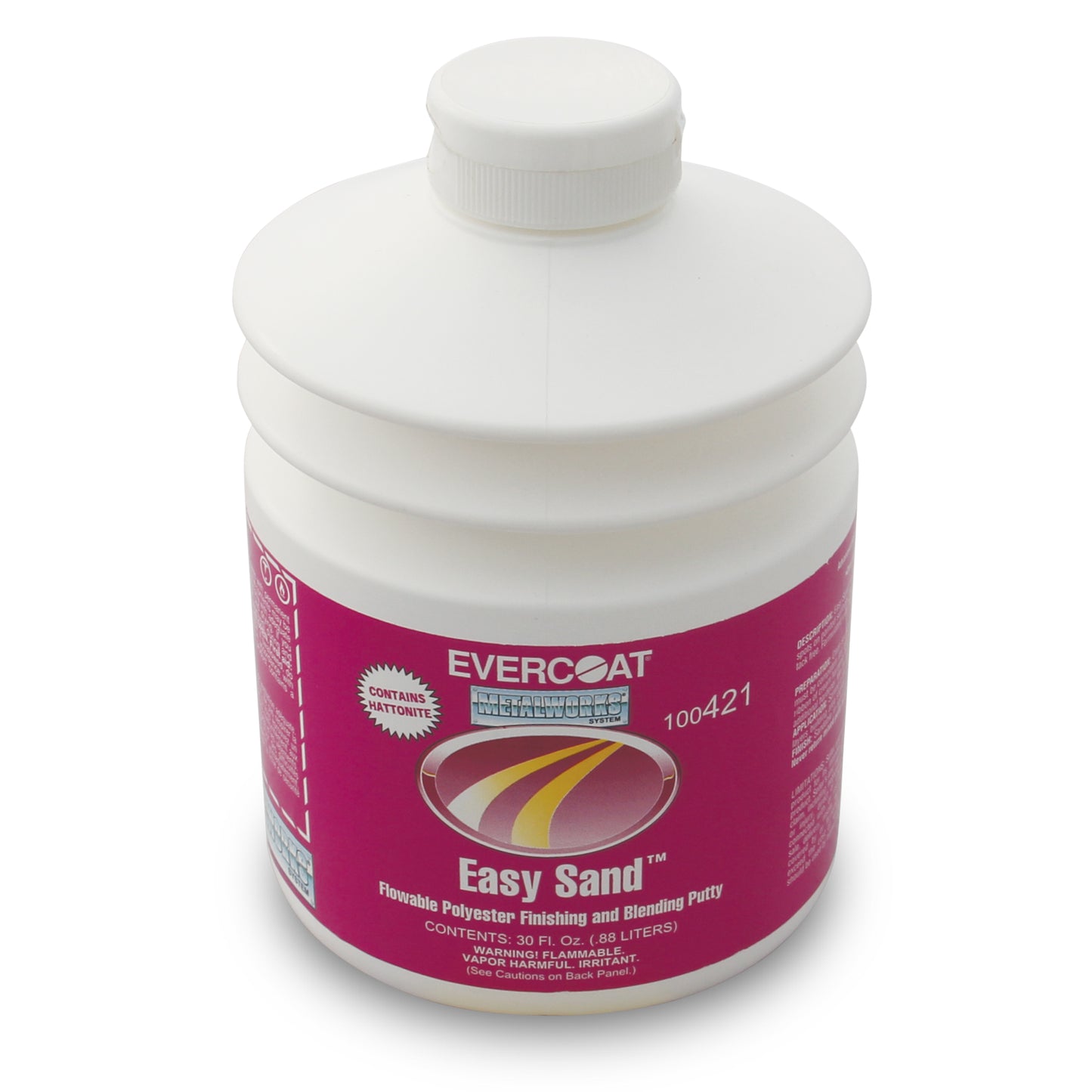 Fibreglass Evercoat 421 EASY SAND Flowable Polyester Finishing and Blending Putty - 30 oz. Pumptainer