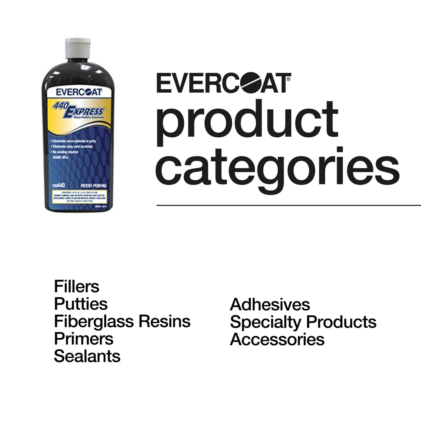 Evercoat FIB-440 440Express Micro-Pinhole Eliminator - 16 fl. oz.