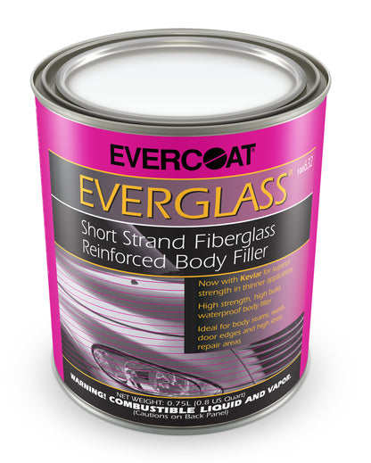 Fibreglass Evercoat 632 Everglass Short Strand Fiber Reinforced Filler - Quart