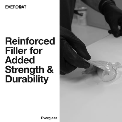 Fibreglass Evercoat 632 Everglass Short Strand Fiber Reinforced Filler - Quart