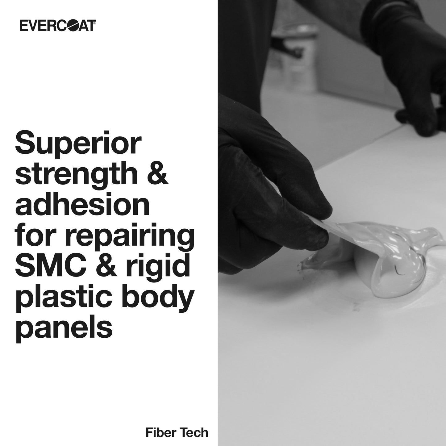 Evercoat FIB-635 Fiber Tech Repair Compound, 0.5 Gallon