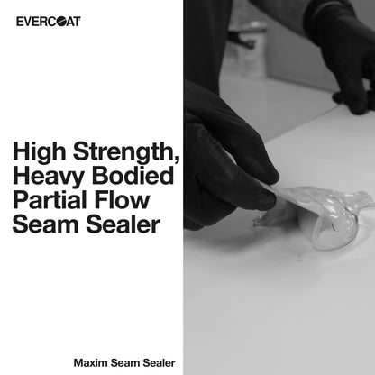 Evercoat Maxim Control Flow Seam Sealer for Gutters, Roof Lines, and Sloped Areas - 8.5 Fl Oz