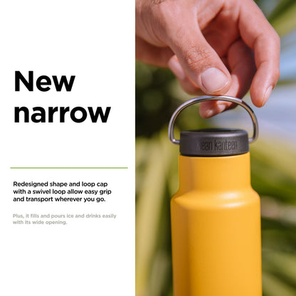 Insulated Classic Narrow 12oz (w/ Loop Cap) Marigold
