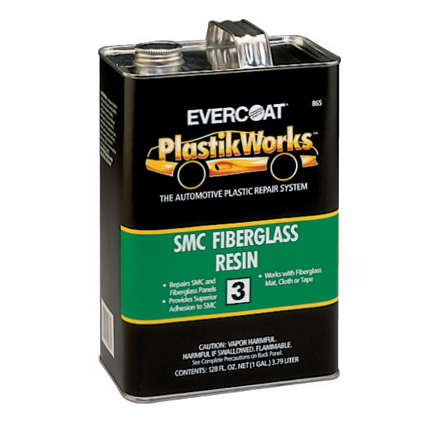 Evercoat SMC Fiberglass Resin for SMC and Fiberglass Reinforced Repairs - 128 Fl Oz