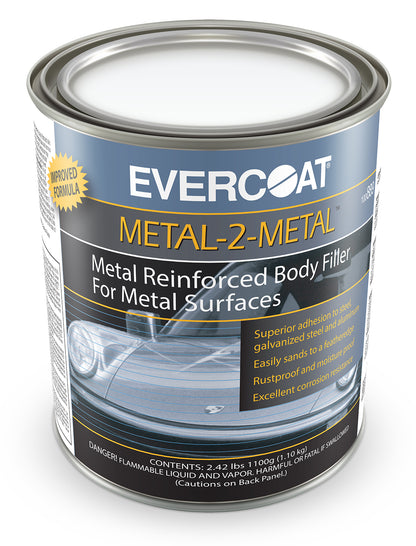 Fibreglass Evercoat 889 Metal-2-Metal Aluminum Reinforced Filler - Quart