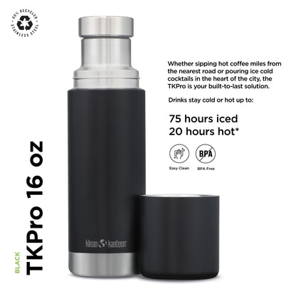 Klean Kanteen TKPro 16oz Black