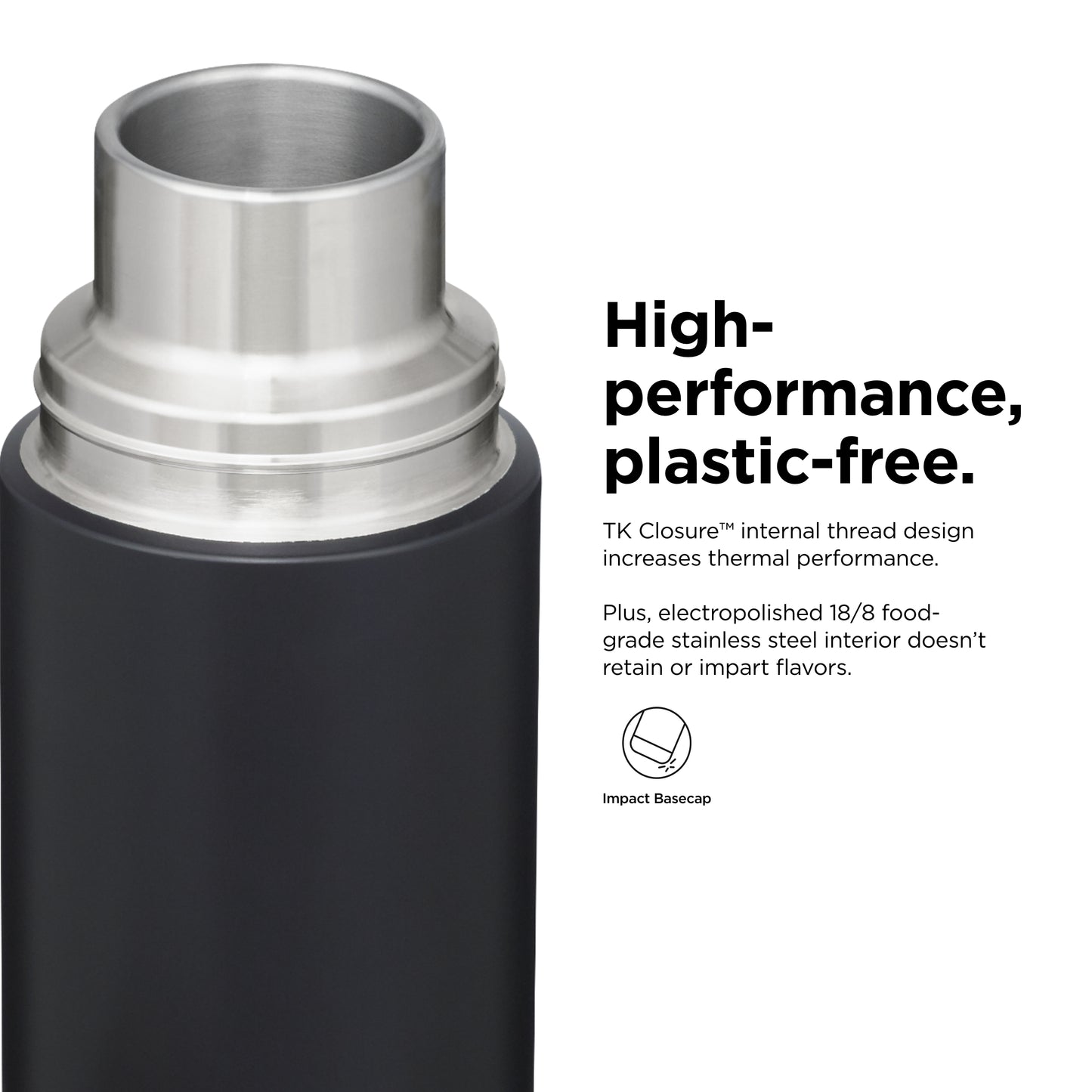 Klean Kanteen TKPro 16oz Black