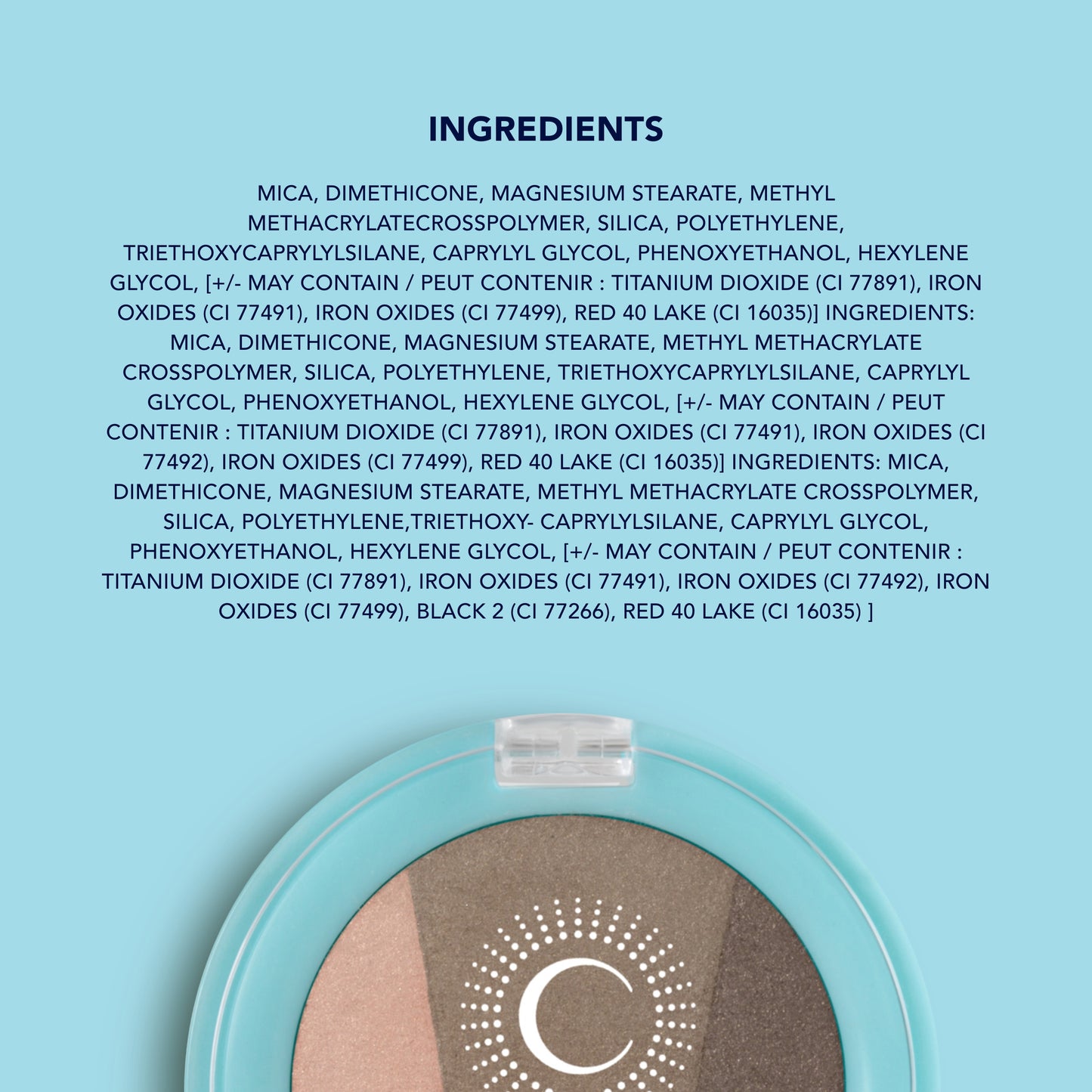 Scent Beauty - Carmindy Eyeshadow Trio Earth 3x - 2 pack