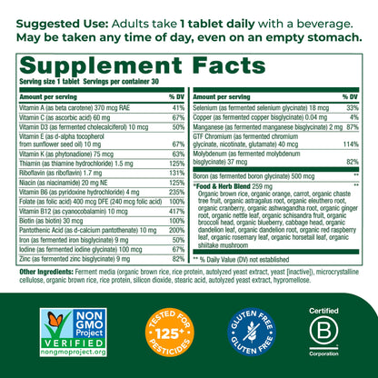 Megafood Women's One Daily Multivitamin Support for Energy