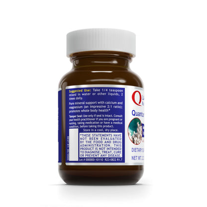 Quantum Calci-Mag - Delivers Calcium and Magnesium from Sango Marine Coral, Promotes an Optimal Alkaline pH, Mineral Support for the Bones. Joints and Teeth - 2 Oz