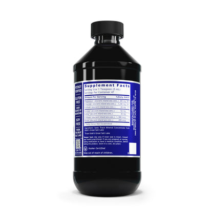 Quantum Mag Liquid - Promotes Whole Body Mineral Health - Rich in Magnesium - Solar-Evaporated Mineral Concentrate from Utah‚Äôs Great Salt Lake - 8 FL OZ