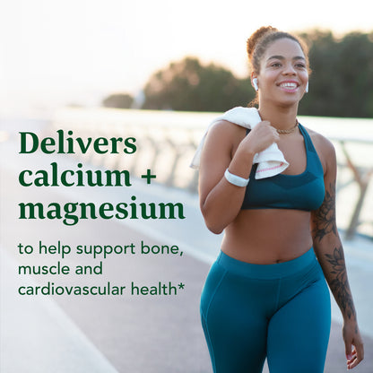 MegaFood Calcium & Magnesium - Essential Mineral Supplement for Bone and Cardiovascular Health Support - for Men and Women - Gluten-Free, Non-GMO, Made Without Dairy - Vegan - 60 Tabs (30 Servings)