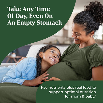 MegaFood Baby & Me 2 Prenatal Multi - Prenatal Vitamins for Mom & Developing Baby - Dr Formulated with Essential Nutrients like Folic Acid, Choline, Biotin, and More - Non-GMO - 60 Tabs (30 Servings)