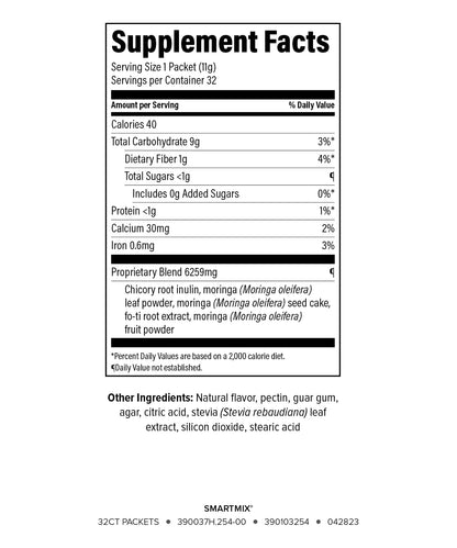 Isagenix SmartMix Moringa - 32 Packets - 1 Box