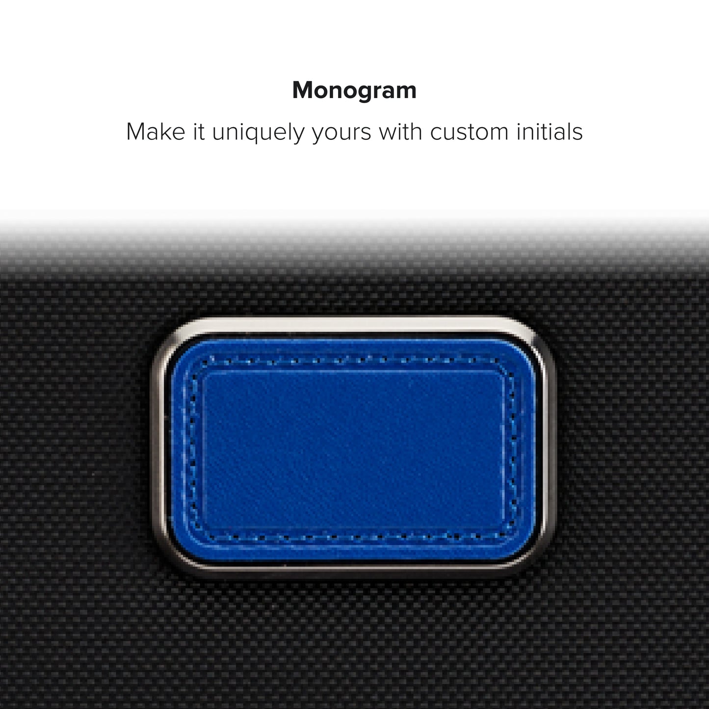 TUMI - Accents Kit - Includes 2 Leather Monogram Patches, 1 Leather Luggage Handle Wrap, 1 Luggage Tag & 8 Leather Zipper Pulls - Atlantic