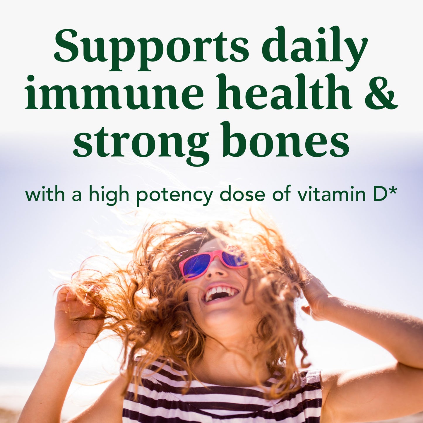 MegaFood Vitamin D3 5000 IU (125 mcg) - Bone Health and Immune Support with Vitamins D3, K, and K2 - Vegetarian, Gluten-Free - Made Without Dairy or Soy - 120 Caps