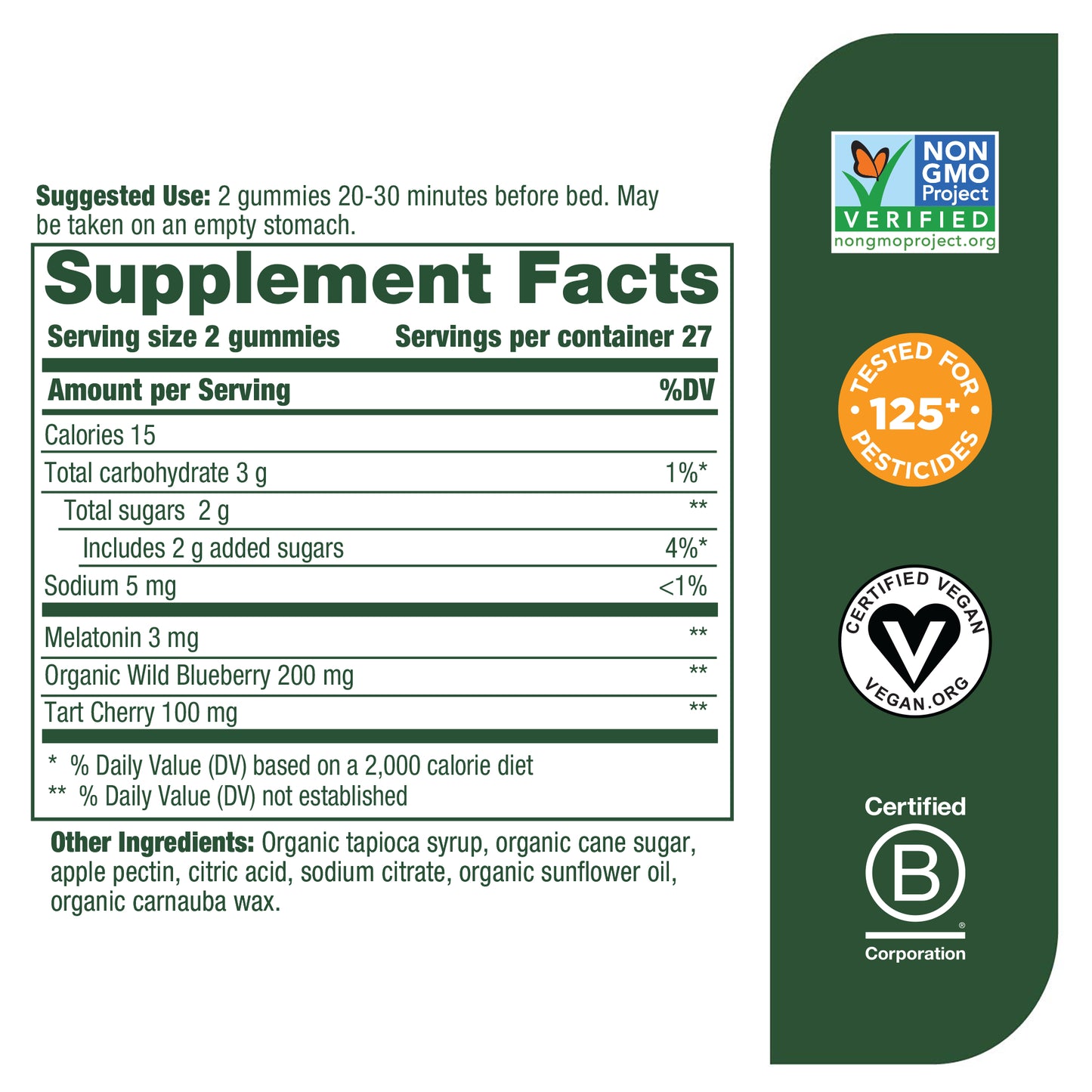 ‚ÄãMegaFood Melatonin Gummy - Soft Chew Supplement to Support Relaxation & Sleep - Vegan - Gluten-Free - Berry - 54 Count (3 Pack)