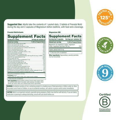MegaFood - Baby and Me 2 Prenatal Daily Packs - 28 ct