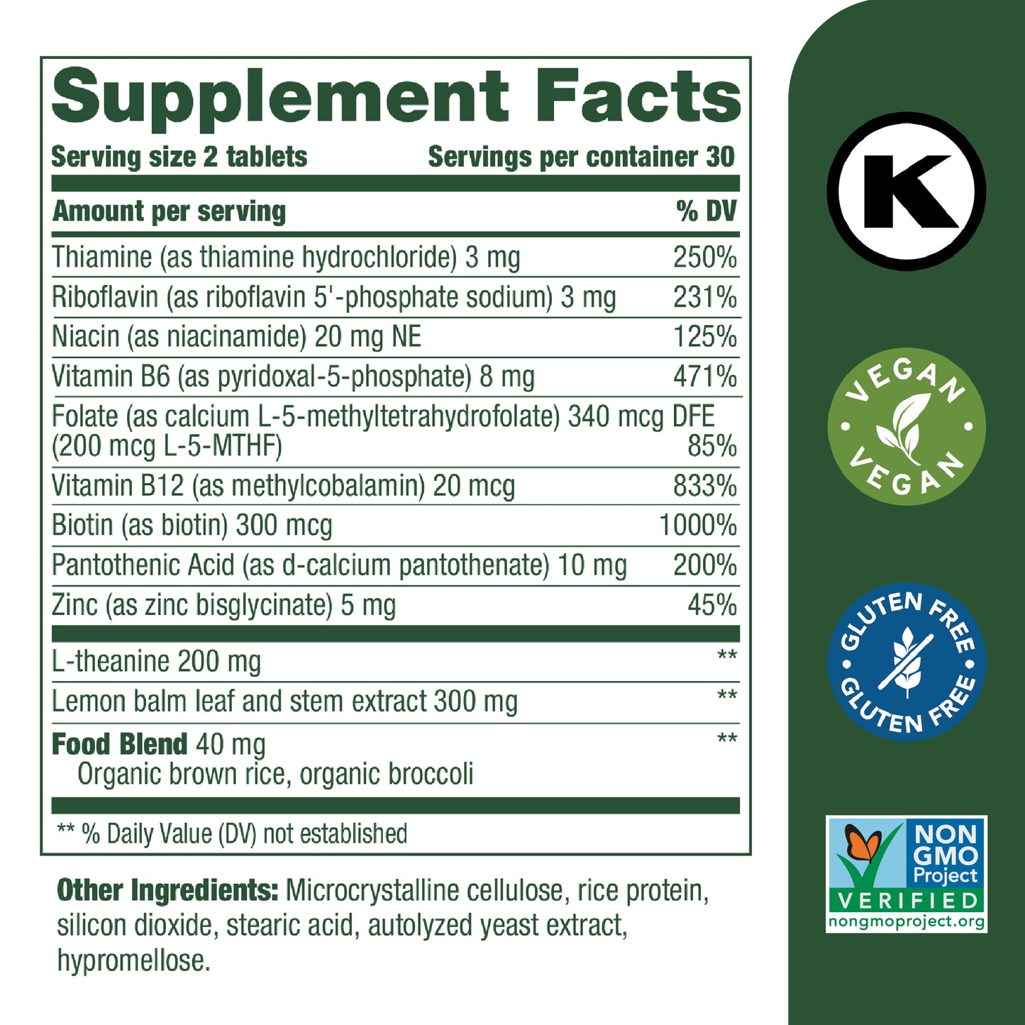 MegaFood - Stress Reset 60 count
