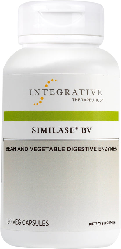 Integrative Therapeutics Similase BV - Physician Developed Digestive Enzymes for Digestion of Beans and Vegetables* - Includes Alpha-Galactosidase - Dairy Free - 180 Vegetable Capsules
