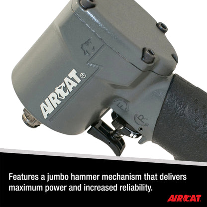 AIRCAT 1077-TH: 3/8-Inch Stubby Impact Wrench 700 ft-lbs