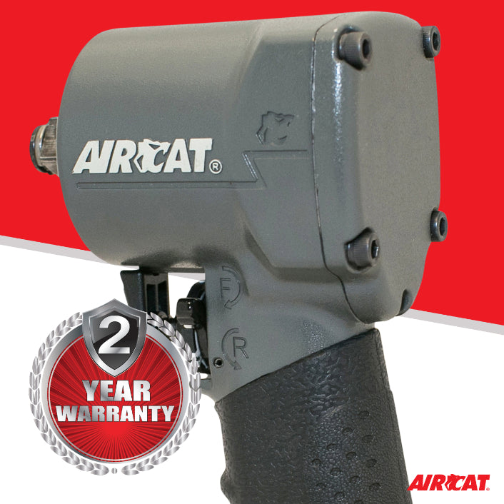 AIRCAT 1077-TH: 3/8-Inch Stubby Impact Wrench 700 ft-lbs