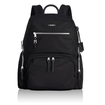 TUMI - Voyageur Carson Laptop Backpack - 15 Inch Computer Bag for Women - Black/Silver