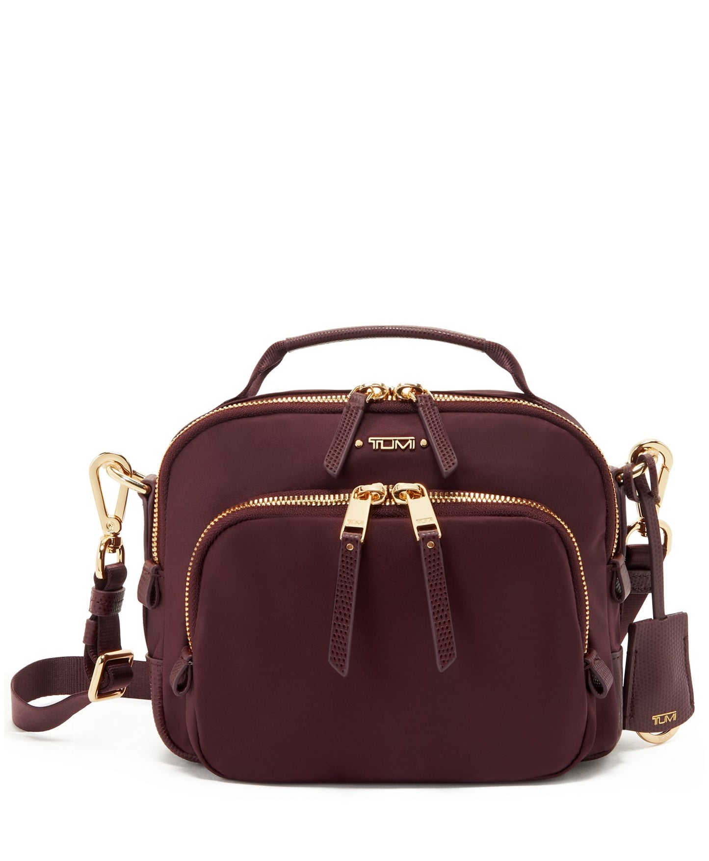 TUMI - Voyageur Troy Crossbody Bag - Over-Shoulder Satchel for Women - Beetroot