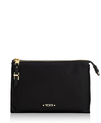 TUMI - Voyageur Basel Small Triangle Pouch - Luggage Accessories Travel Kit for Women - Black