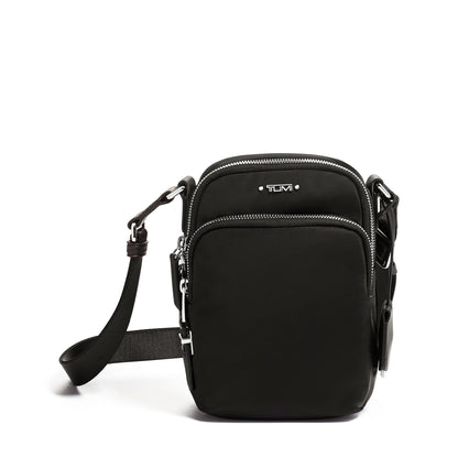 TUMI - Voyageur Ruma Crossbody Bag - Over Shoulder Satchel for Women - Black/Silver