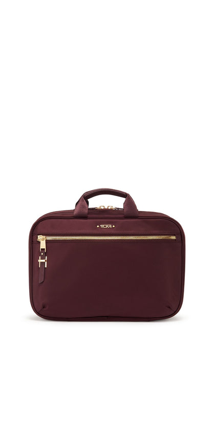 TUMI - Voyageur Madina Cosmetic Bag - Luggage Accessories Travel Kit for Women - Beetroot