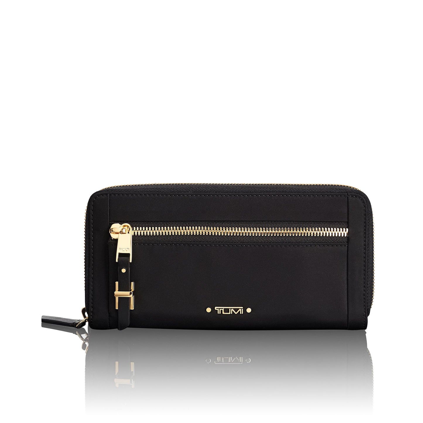 TUMI - Voyageur Zip-Around Continental - Durable Cash & Card Holder - Aesthetic Travel Wallet for Women - Gift Box Included - Black