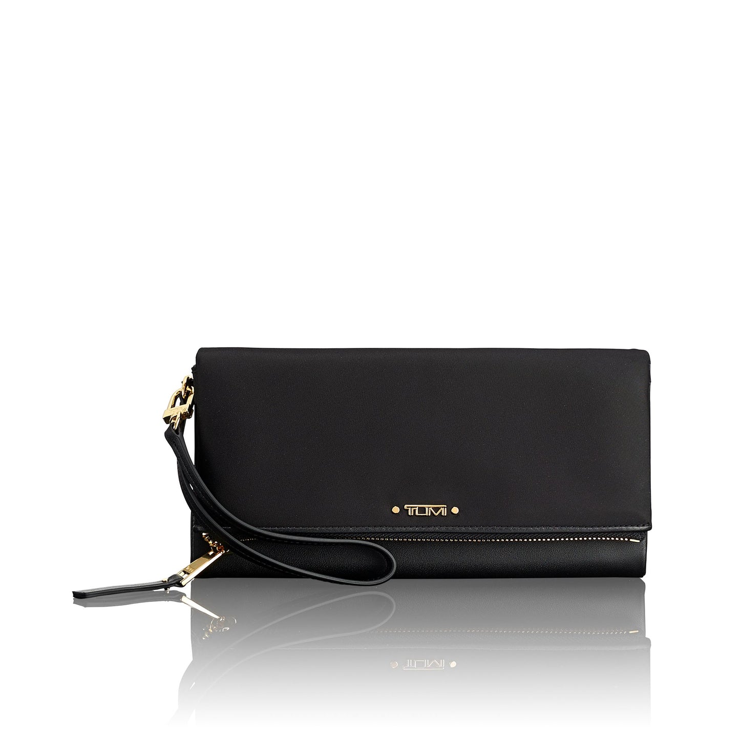 TUMI - Voyageur Travel Wallet - Wristlet Wallet with Passport, Cash & Card Holders - Zipper Wallet for Women - With Gift Box - Black