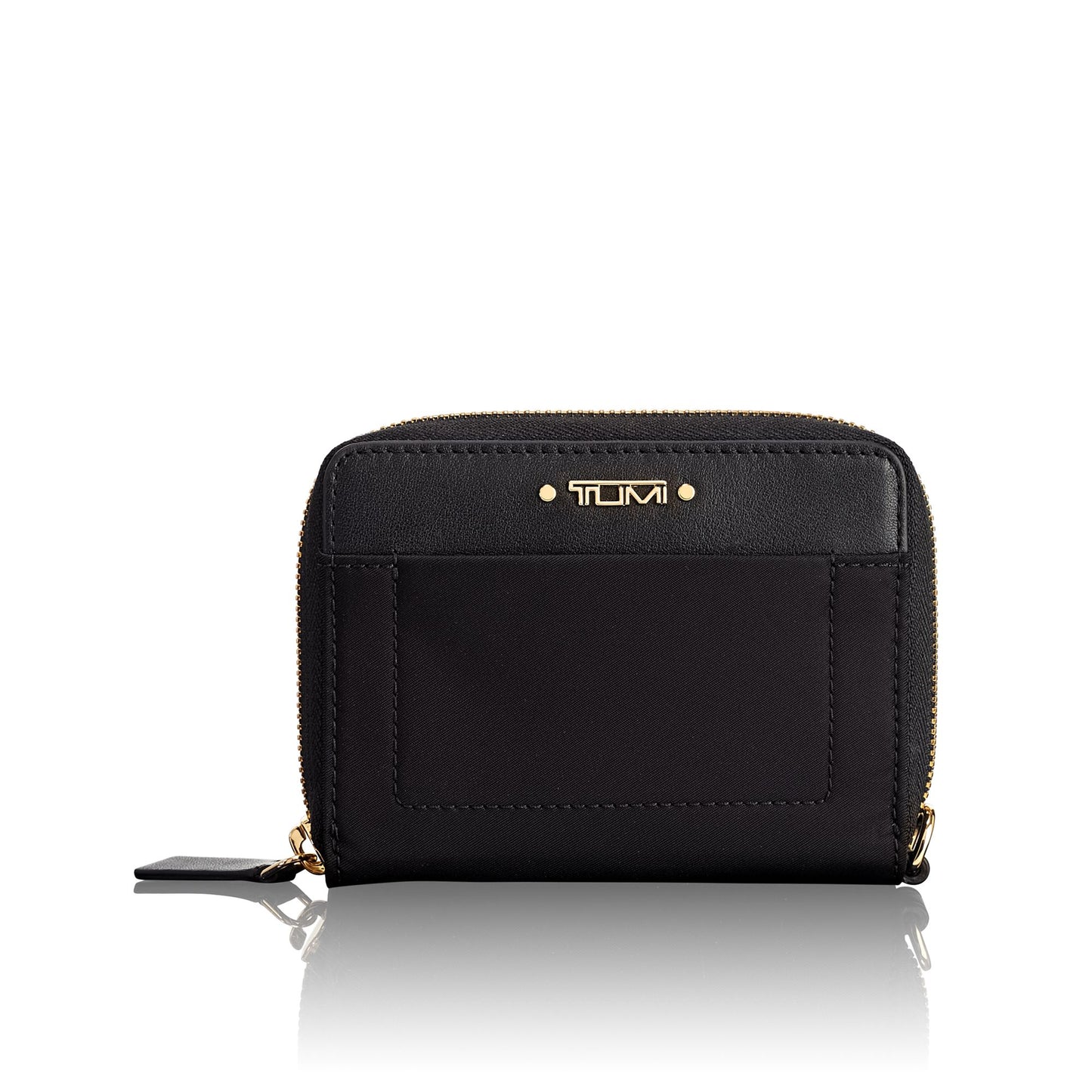 TUMI - Voyageur Tri-Fold Zip-Around - Aesthetic Women's Zipper Wallet with Cash/Card Holders - Travel Wallet - With Gift Box - Black