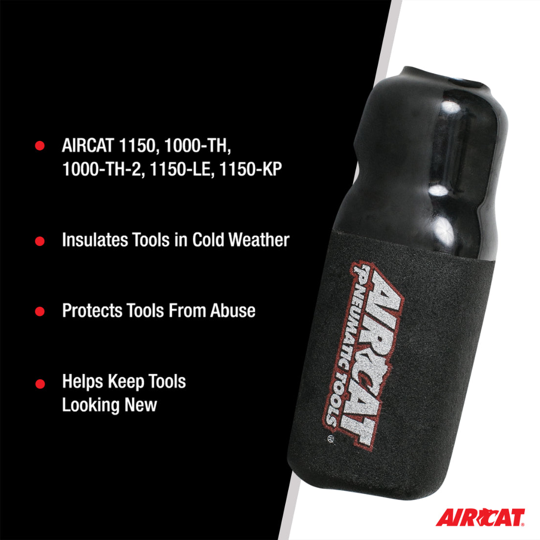 AirCat 1150-BB Protective Cover Black, Small