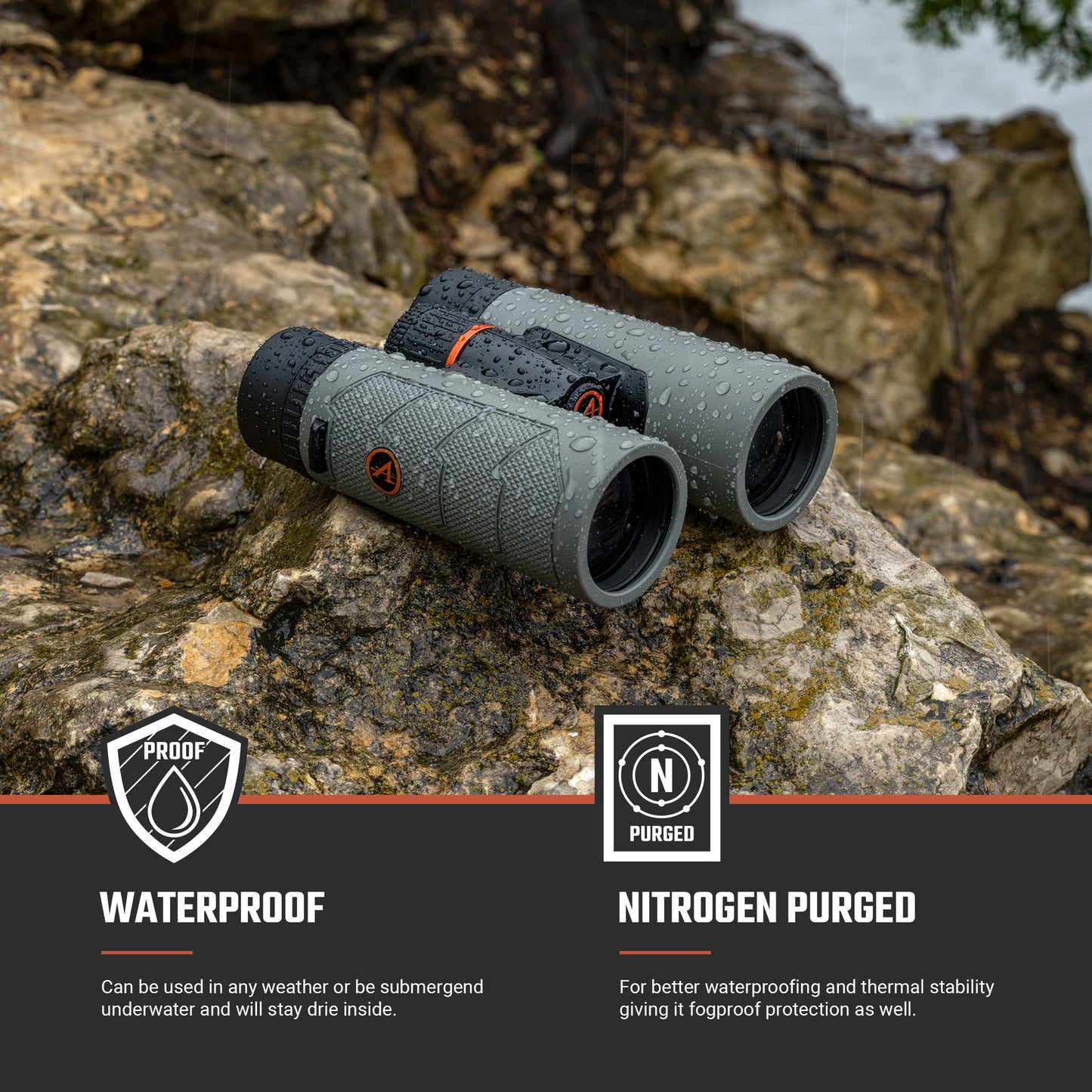 Athlon Optics 8x42 Talos G2 HD Binoculars with Eye Relief for Adults and Kids, High-Powered Binoculars for Hunting, Birdwatching, and More