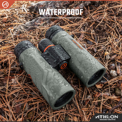 Athlon Optics 10x42 Neos G2 HD Binoculars with Eye Relief for Adults and Kids, High-Powered Binoculars for Hunting, Birdwatching, and More