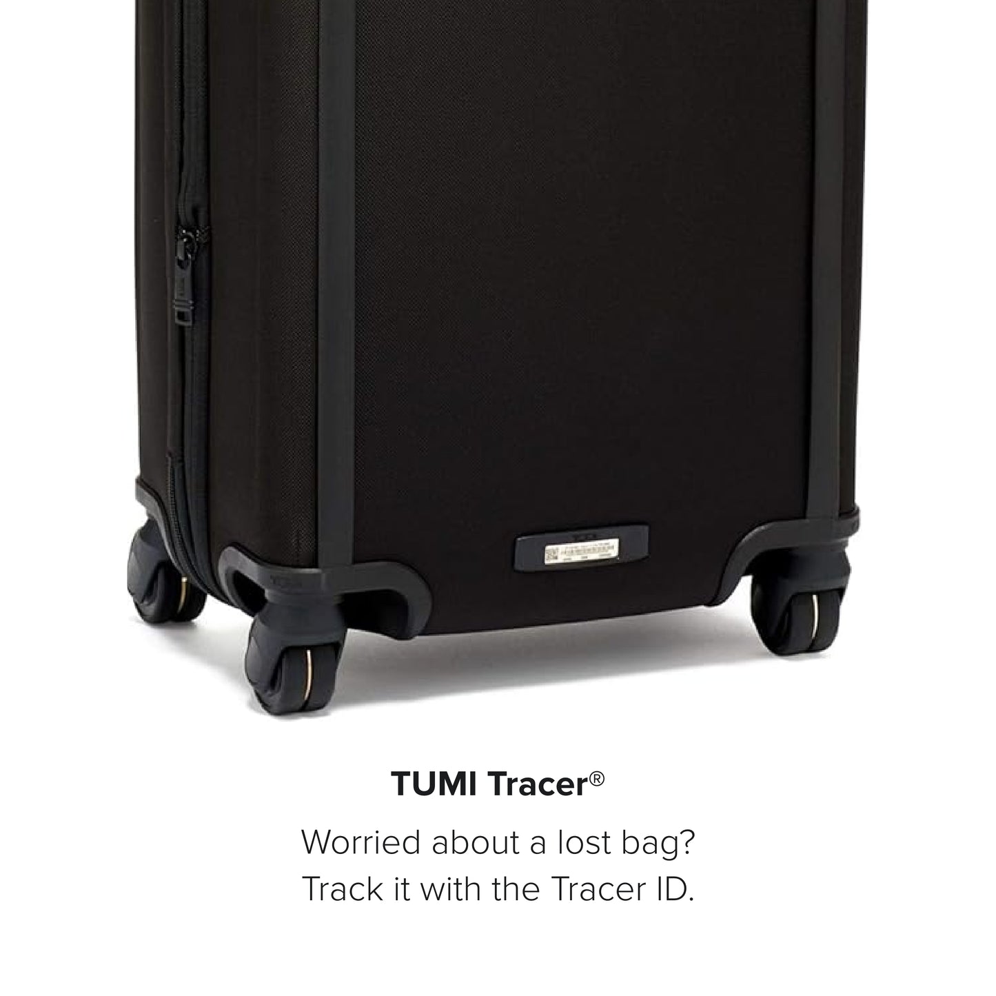 TUMI - Alpha 3 International Dual Access 4 Wheeled Carry-On Luggage - 22 Inch Rolling Suitcase for Men and Women - Black/Gold