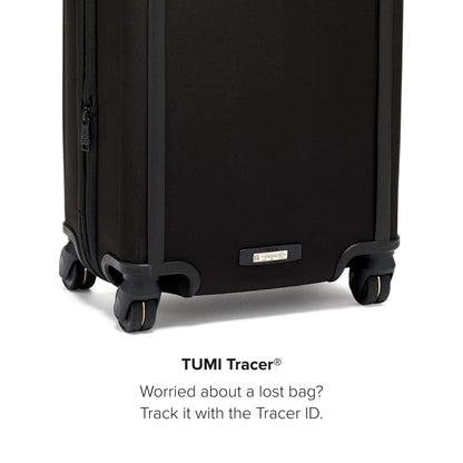 TUMI - Alpha 3 International Dual Access 4 Wheeled Carry-On Luggage - 22 Inch Rolling Suitcase for Men and Women - Black/Gold