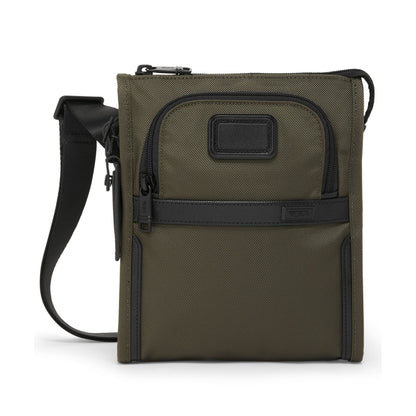 TUMI - Alpha Pocket Bag (Small) - Olive Night