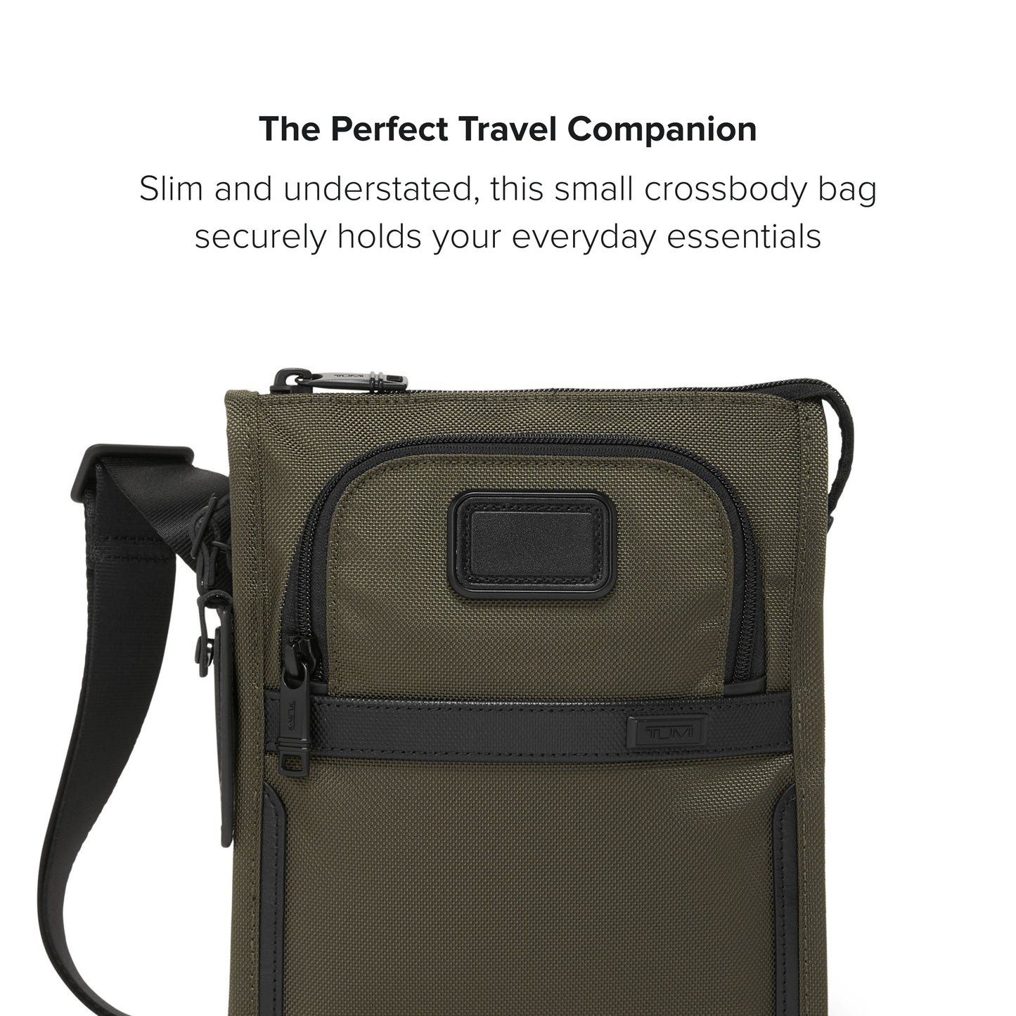 TUMI - Alpha Pocket Bag (Small) - Olive Night