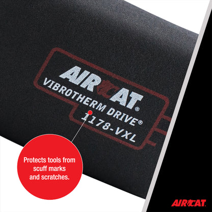 AIRCAT 1178-VXLBB: Sleek Black Boot for AIRCAT 1178-VXL