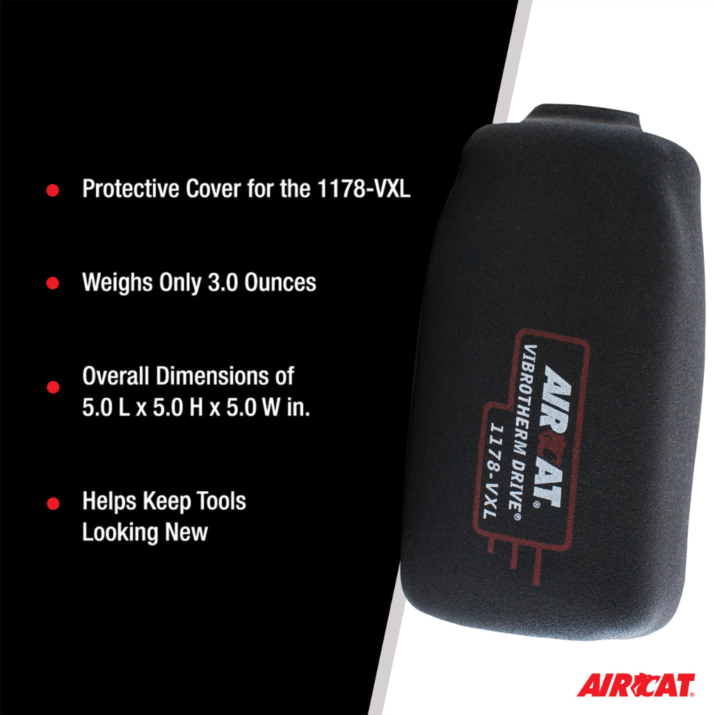 AIRCAT 1178-VXLBB: Sleek Black Boot for AIRCAT 1178-VXL