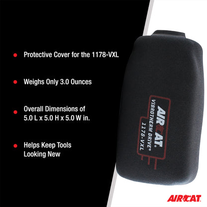 AIRCAT 1178-VXLBB: Sleek Black Boot for AIRCAT 1178-VXL