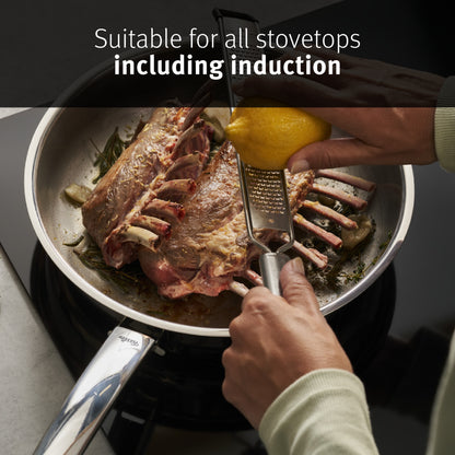 Fissler Steelux Pro Stainless Steel Fry Pan, 8"